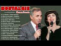  nostalgie chansons francaise 2023  charles aznavour mireille mathieu pierre bachelet 