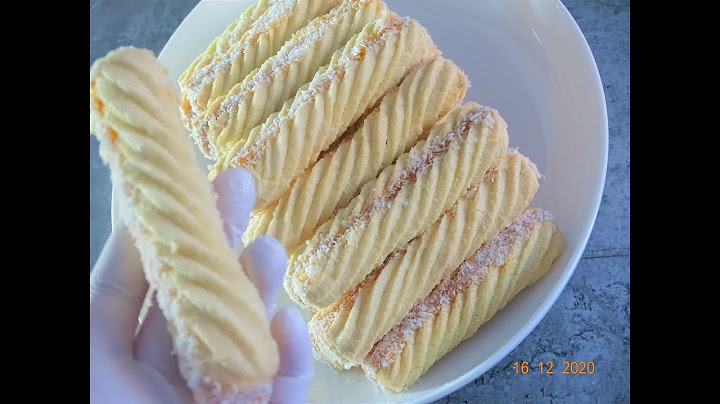 Spritzgebäck 2021 ohne Gebäckpresse ganz einfach Plätzchen