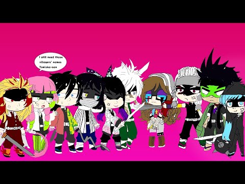 Hashiras reacts to Little Wolf and Monster (my AU, no ships, and read desc. For more info)