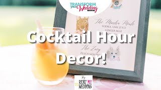 Cocktail Hour Decor!