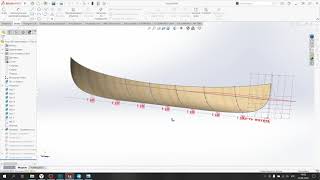 Урок 1. Построение теоретической поверхности. Моделирование деревянных судов.