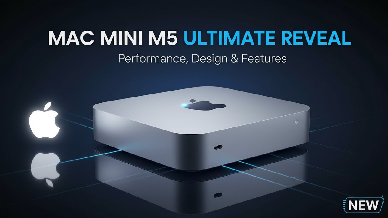 Apple Mac Mini M5 LEAKED! M5 Pro Power, 512GB Base & Massive Upgrades 🤯 ...