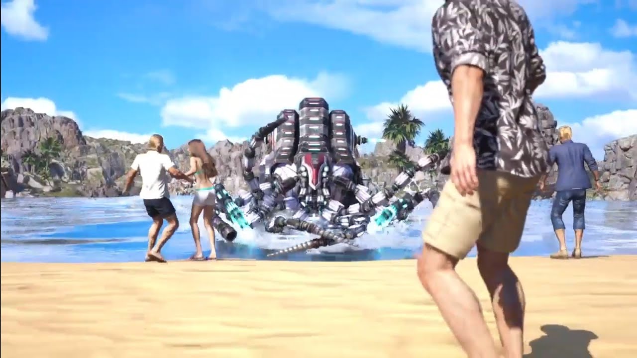FF7 Rebirth: Grasptropod at the Beach?!