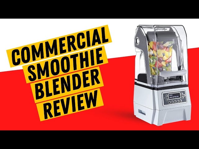 VEVOR Professional Blender with Shield, Commercial Countertop Blenders, 68 oz Jar Blender Combo, Stainless Steel 9 Speed & 5 Functions Blender, for