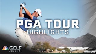 PGA Tour Highlights: WM Phoenix Open, Round 1 | Golf Channel