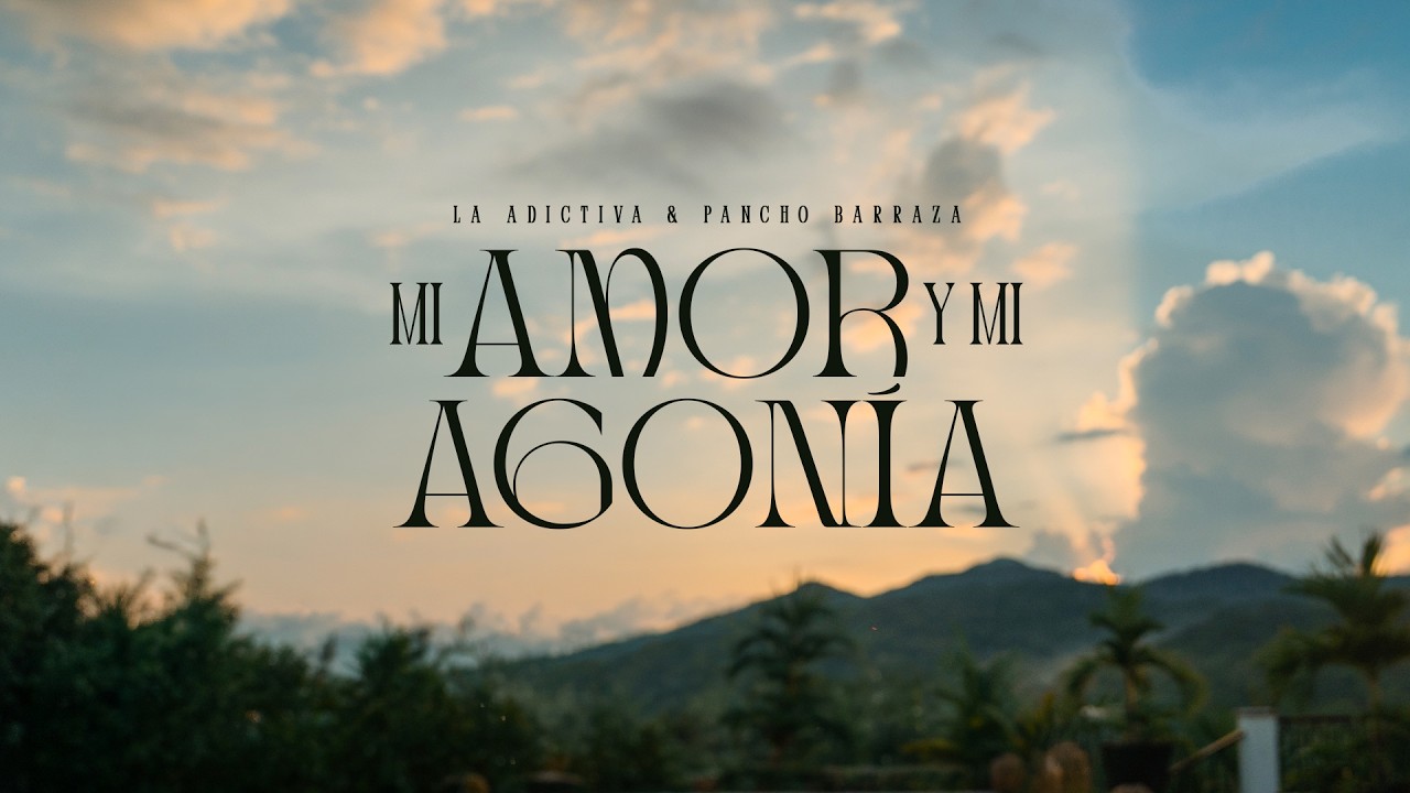 LA ADICTIVA & PANCHO BARRAZA - MI AMOR Y MI AGONÍA (VISUALIZER)