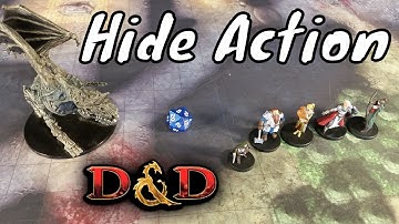 D&D (5e): Hide Action (Stealth)