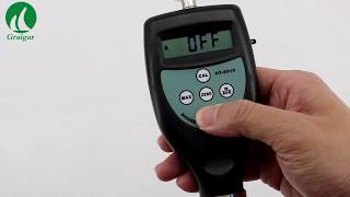 HT6510C Digital Shore C Hardness Tester Durometer Meter 100HC HT-6510C