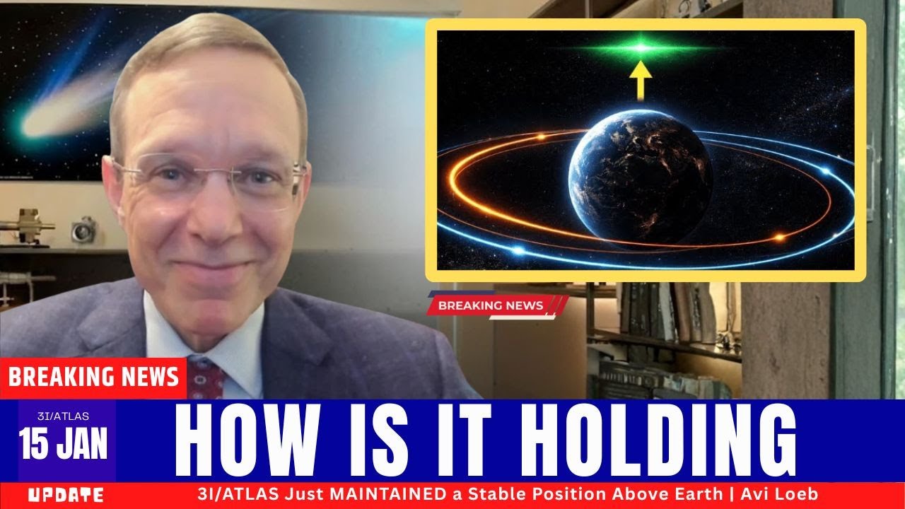 3I/ATLAS Just MAINTAINED a Stable Position Above Earth | Avi Loeb