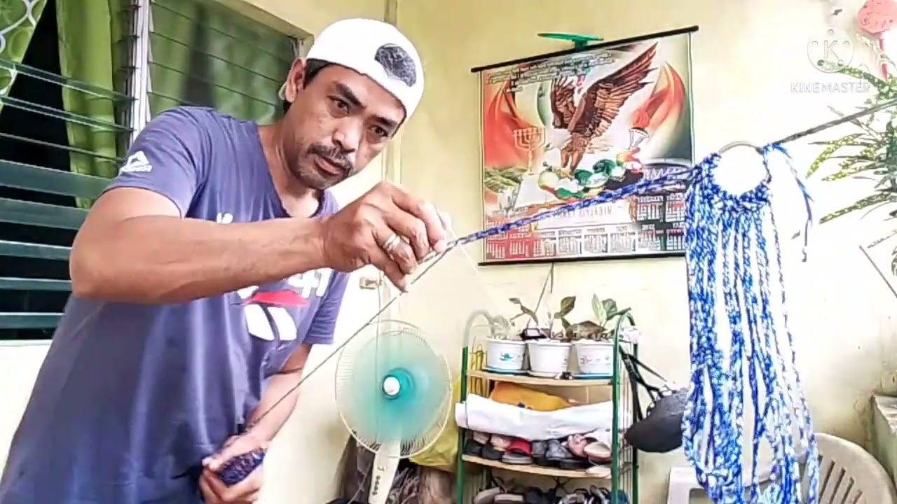 ipapakita ko kung papaano paggawa ng duyan..