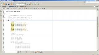 Dasar-dasar Pemrograman Array pada Java ( NetBeans )