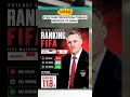 poin yg di dapat kan Indonesia vs Oman!! ranking FIFA terbaru!??🔥,"',#short