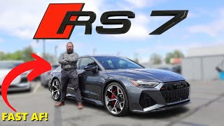 This Is Crazy Fast! (2025 Audi RS7)