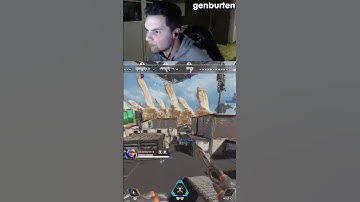 Genburten Reacts To Trying The Throwing Knife For The First Time! - Apex Legends