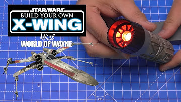 Build the X-Wing - Part 27 - Finishing the Lower Port Engine Casing