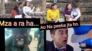 Hot Girl Sitting On Stranger And Ask Mza A Gya