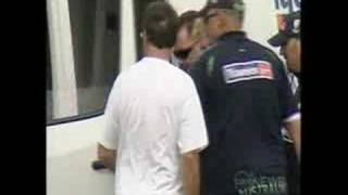 Brett Lee Does his Ankle