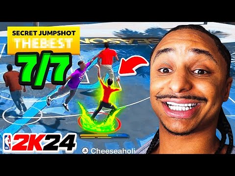 My FIRST Park Game On NBA 2K24 And I Didn't MISS With This Jumpshot! Best Build NBA 2K24