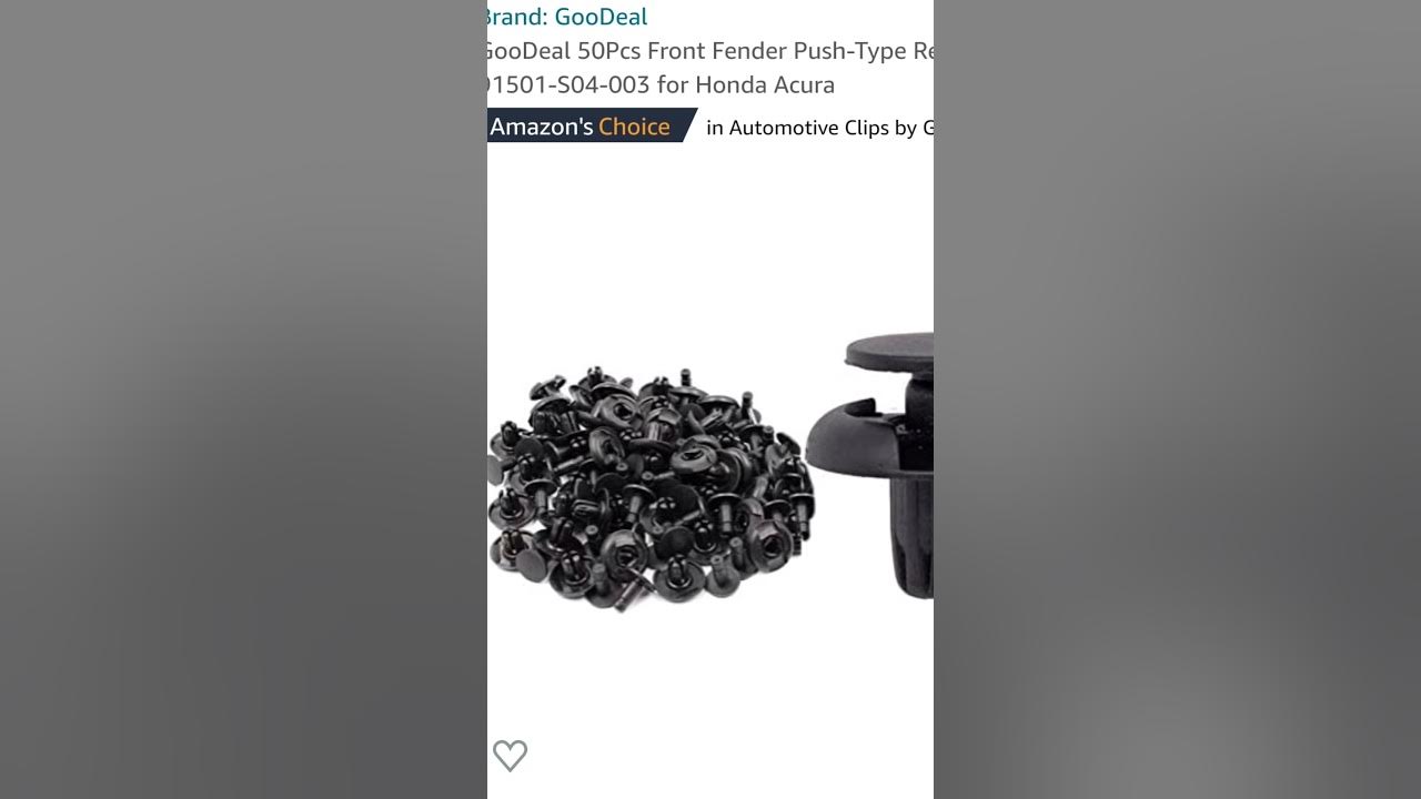 Odyssey Splash Shield-Reattach Loose Front Under Engine Guard-new Clips