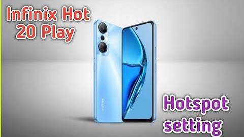 How To Enable Hotspot In Infinix Hot 20 Play,Infinix Hot 20 Play Mein Hotspot Kaise Use Karen