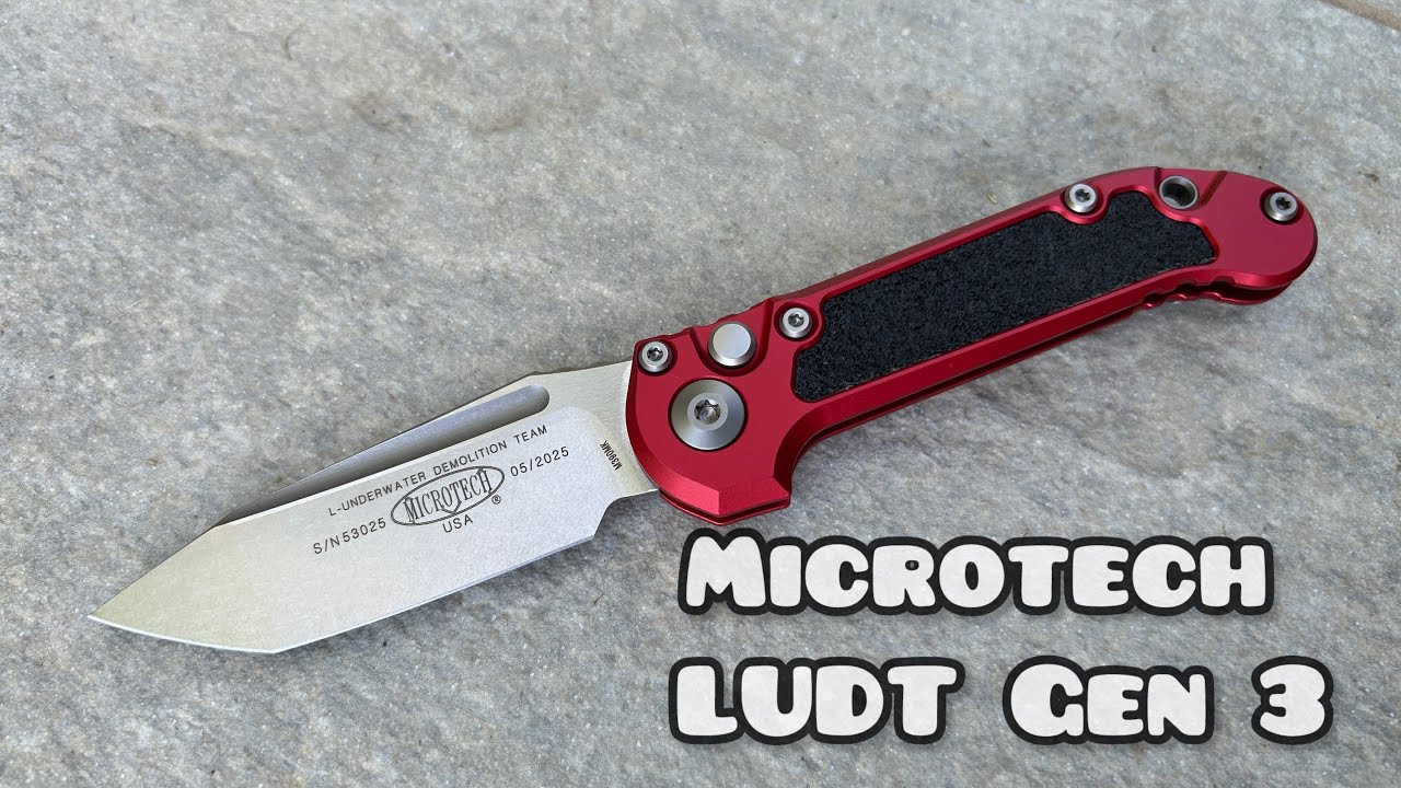 Milwaukee Microtech Microtech LUDT Gen 3 - YouTube
