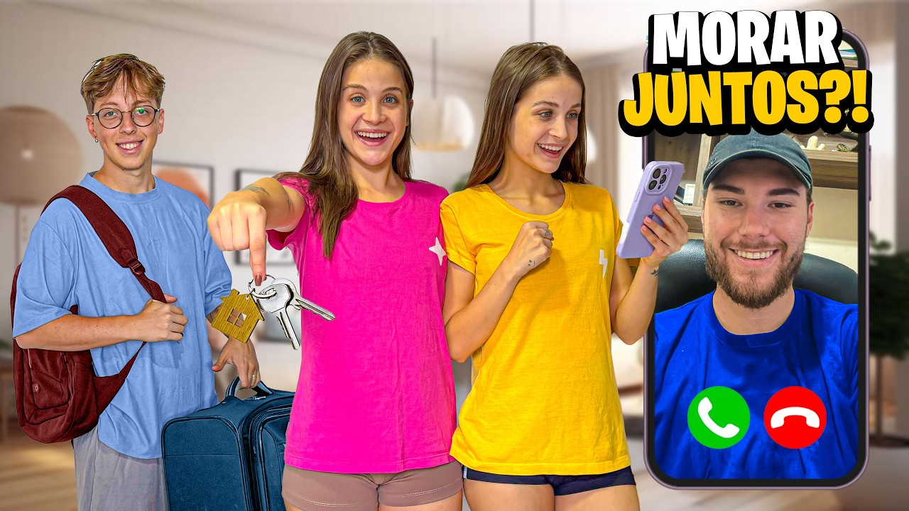 Chamamos nossos NAMORADOS para MORARcom a gente… 😳 🏠