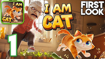 I Am Cat - Walkthrough Gameplay Part 1 (iOS, Android)