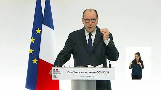 DIRECT | #COVID19 : conférence de presse du Premier ministre Jean Castex du 4 mars 2021