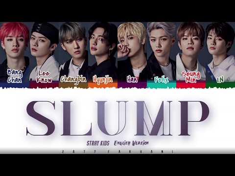 STRAY KIDS - 'SLUMP' (FULL ENGLISH Ver.) Lyrics [Color Coded_Eng]