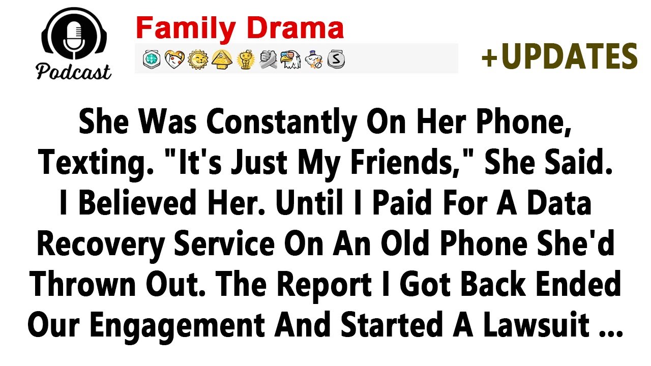 She Was Constantly On Her Phone, Texting. 