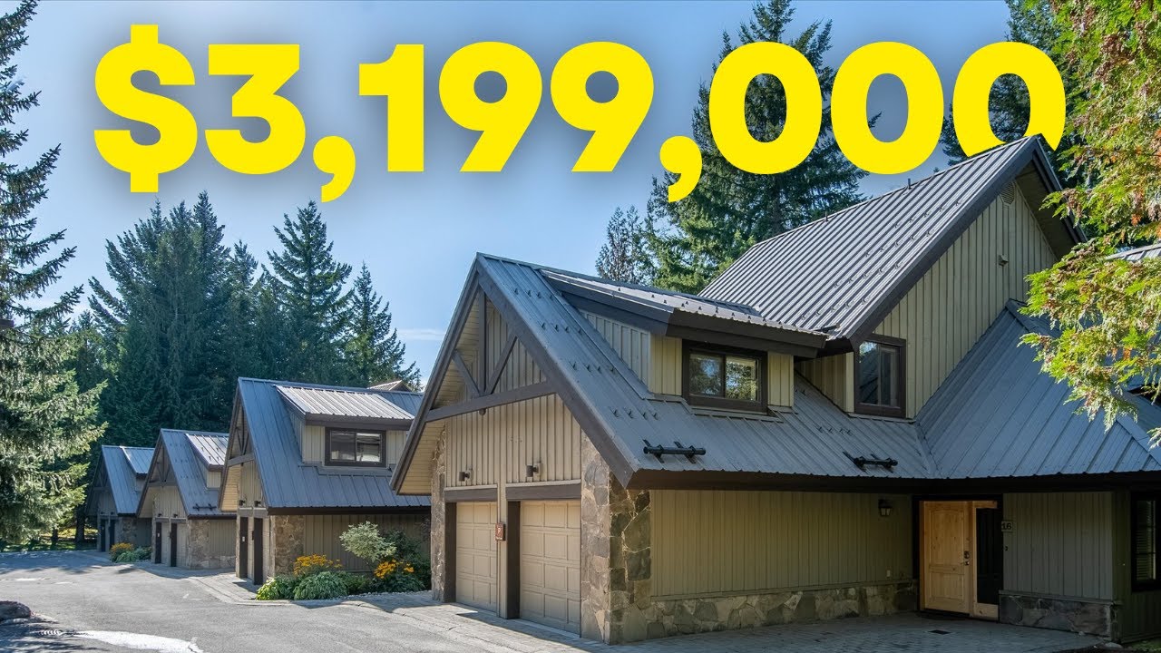 Tour This Rare Townhome with Garage at Crystal Ridge in Whistler, BC YouTube