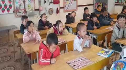 Lớp 1  Bài 7B au âu  Trường PTDTBTTH Trung Chải 2