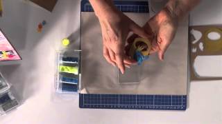 Stampendous  -  Adhesive Glitter Stack Art