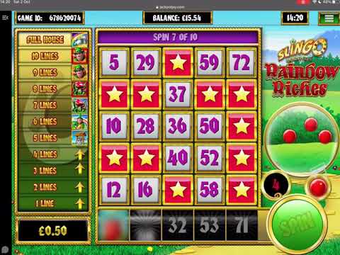 ? Rainbow Riches Slingo ? Full House Medley with a HAPPY Ending ? £20 Start #supersmiley #slingo