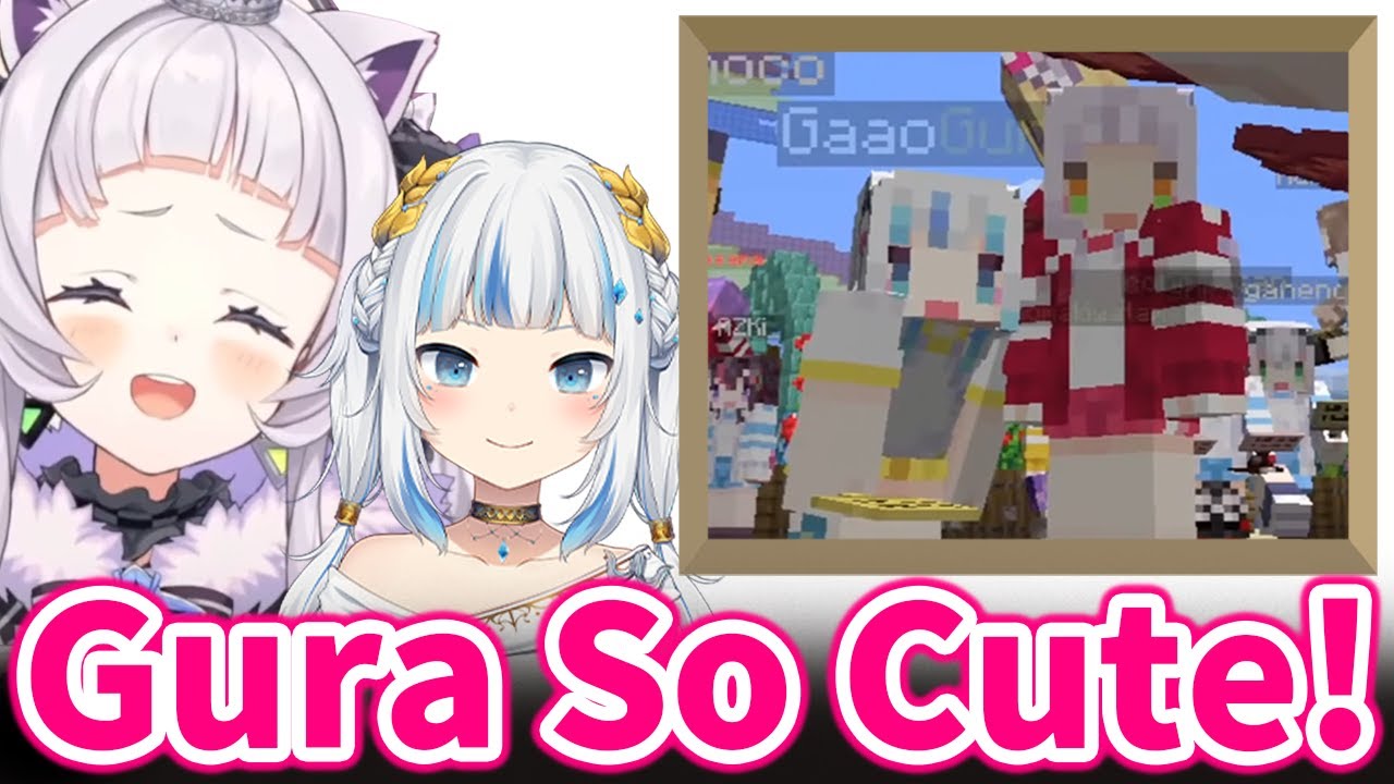 Shion secretly took a photo with Gura in the sports festival【Hololive/Eng sub】