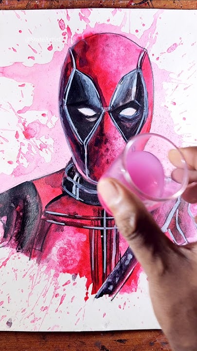I Try to Draw Deadpool Different Style | Deadpool Drawing | NSYNC - Bye ...