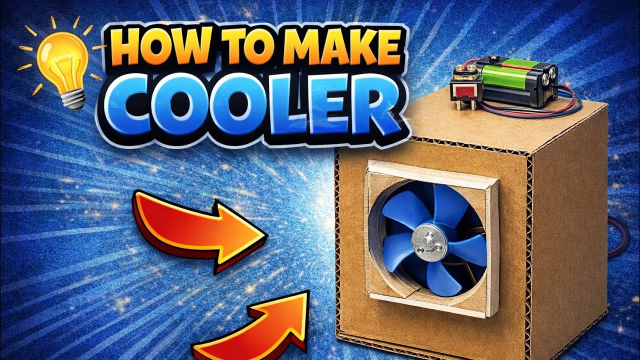  How to make DIY cooler 
