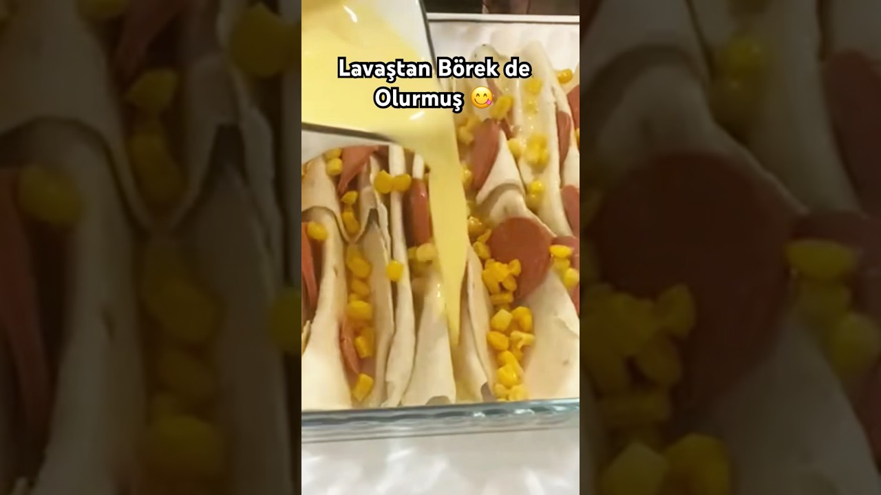 Pratik Lavaş Börek Tarifi #börek #lavaş #pratiktarifler #yemektarifleri