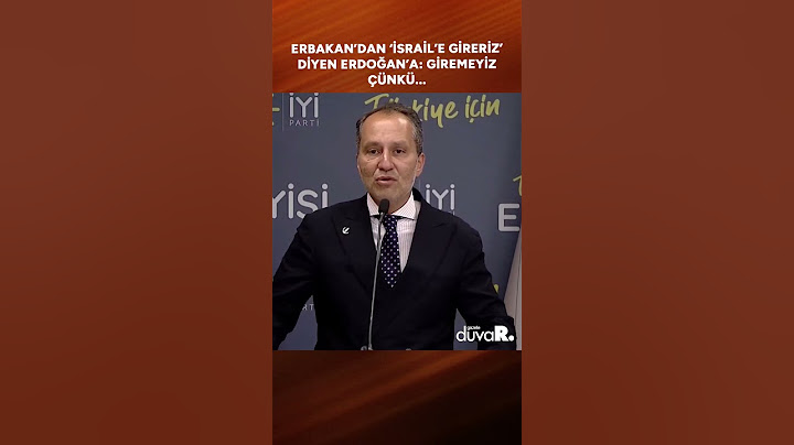 Erbakan'dan 'İsrail'e gireriz' diyen Erdoğan'a: Giremeyiz çünkü... #shorts