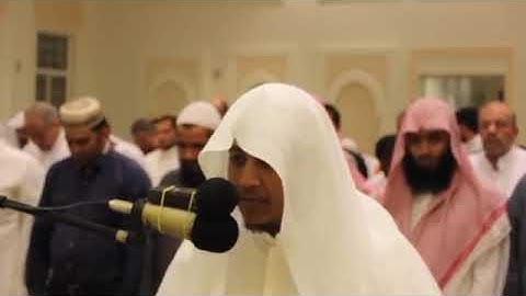 القارئ (صلاح المصلي) - أواخر سورة الزمر - جامع محمد بن عبدالله الزامل