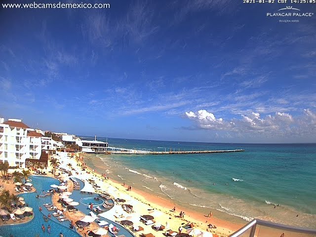 Playa del Carmen desde Playacar Palace