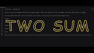 Junior Developer Solves LeetCode #1: Two Sum