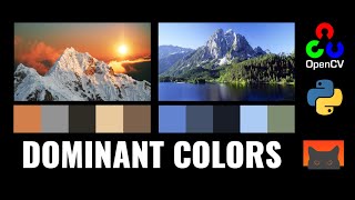 Dominant Colors Extraction with OpenCV