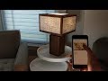 LCD Panel Lamp Shade Makes For Eye-Catching Lighting