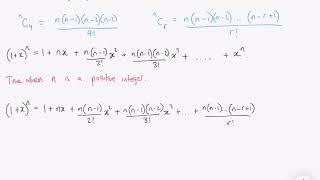 Introduction to the General Binomial Expansion