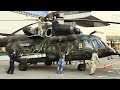 Вертолет Ми-171Ш замена лопастей и буксировка "HeliRussia-2018"