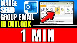 How To Make & Send Group Email In Outlook (2026)