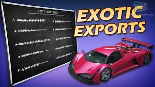 GTA Online: Los Santos Tuners - Exotic Exports Guide [All Vehicles Locations]