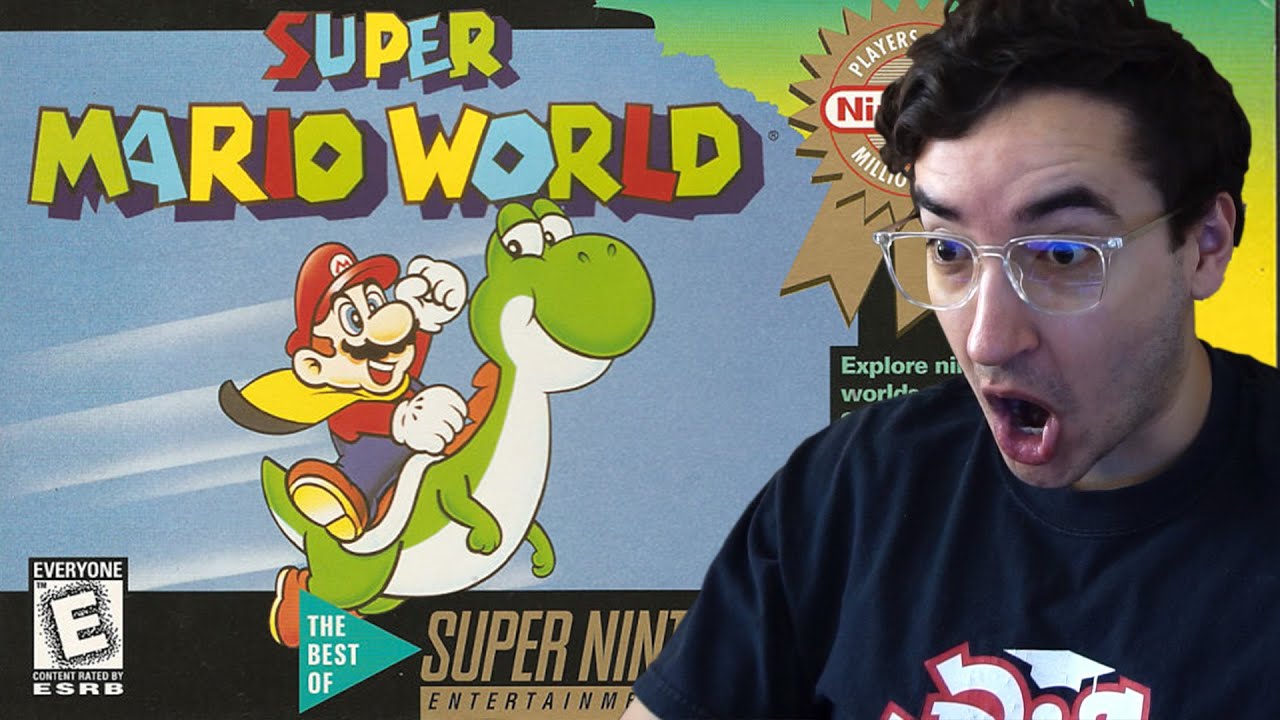 Reaction to The Story of Super Mario World by Gaming Historian YouTube