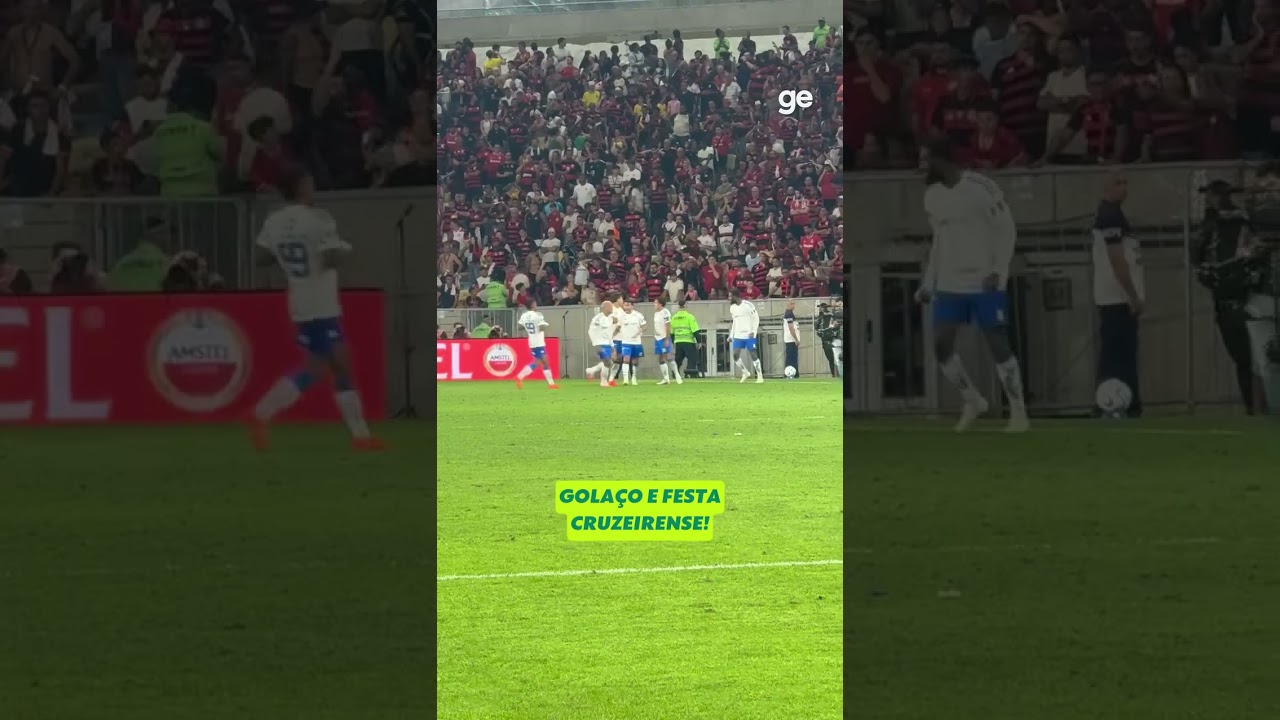 FESTA CRUZEIRENSE NO MARACANÃ! | #shorts | ge.globo